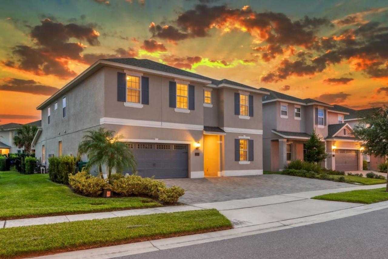 Spacious 8 Bdr Family Home With Arcades And Free Pool Heat Orlando Exterior photo